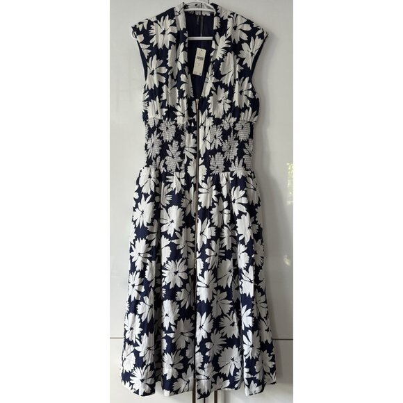 NWT Size XL - Anthropologie The Tommie Cotton Zip-Front Midi Dress (NWT US$ 170) - Picture 4 of 16